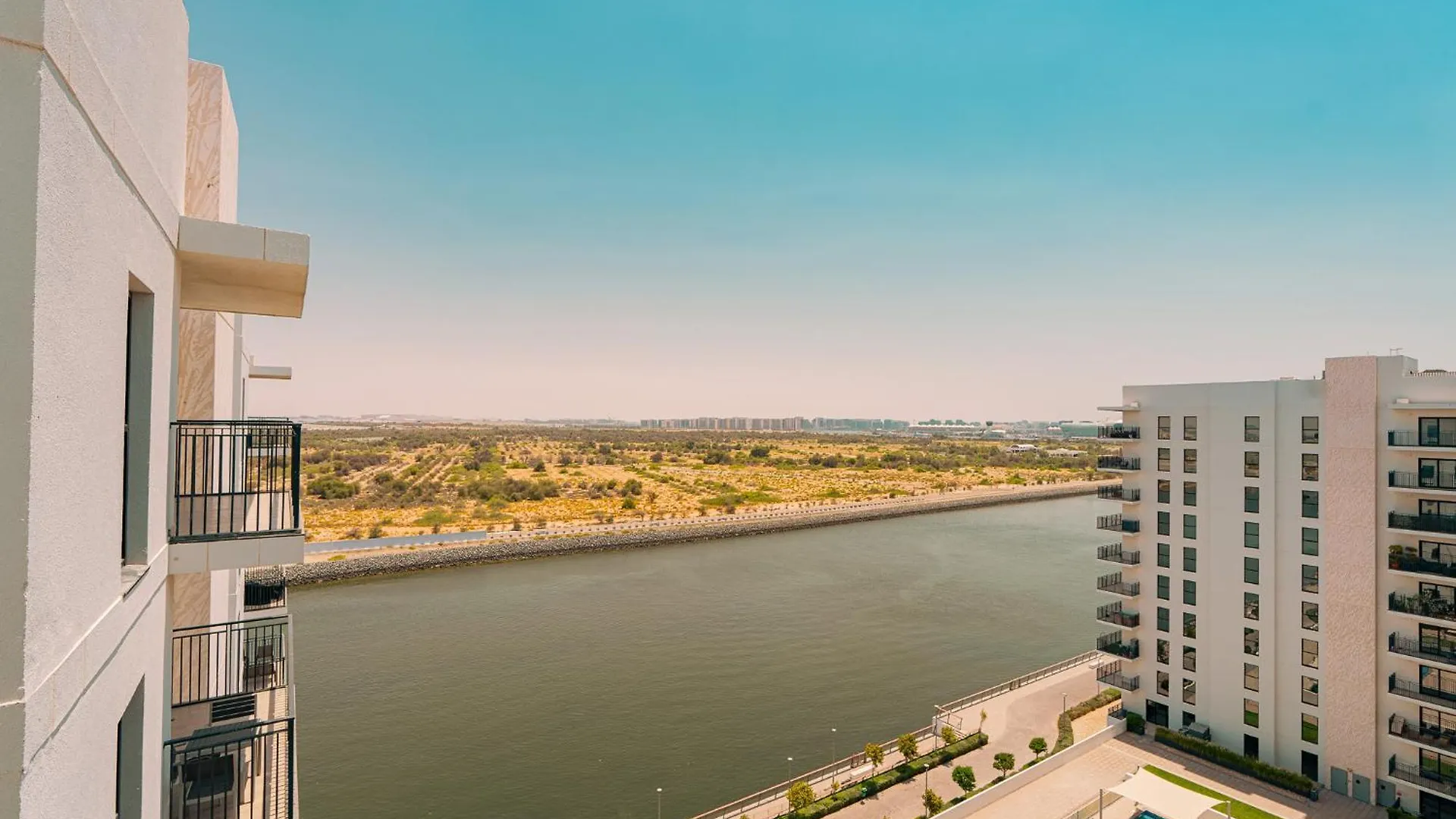 Lejlighed Canal View Studio In Waters Edge Abu Dhabi